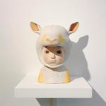 OEM Handmade Art Wooden Doll Sculpture Collectible For Gallery