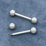 13mm Straight Barbell Nipple Piercing Jewelry 14G 316 Stainless Steel