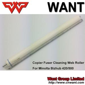 Wholesale bh420 bh421 bh500 bh501 Fuser Cleaning Web Roller 50GA-53430 50GA53430 for For Konica Minolta 420 421 500 501 from china suppliers
