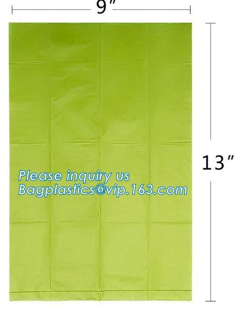 Garbage bag Dog poop bags T-shirt Plastic bag Laundry bags trash bag Nappy Sacks Produce bag die cut/loop handle bags Dr