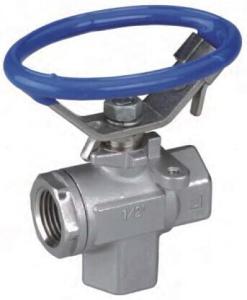 Wholesale Screwed End 1500WOG Flanged Ball Valve Blow - Out Proof Stem Design from china suppliers