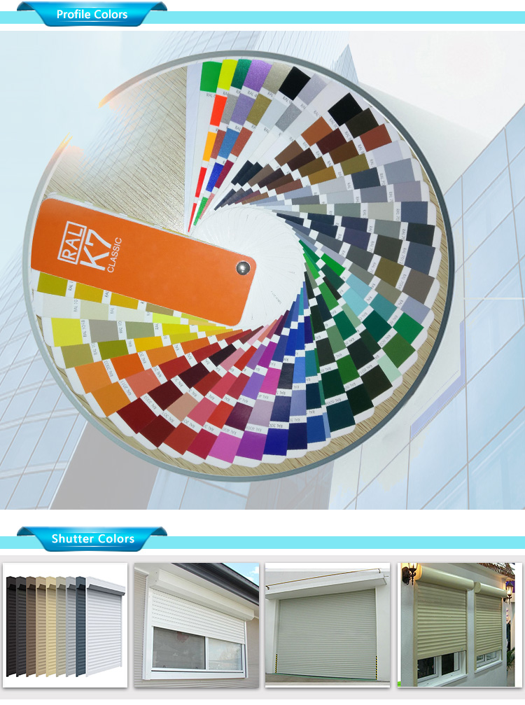 KDSBuilding Hurricane Thermal One Piece Aluminum Roll Round Shutter Window