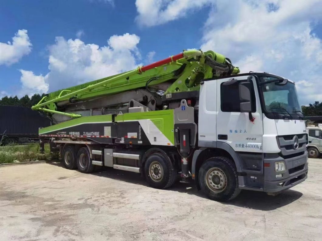 2019 Zoomlion 56m Concrete Pump Truck Truck Mounted Pump Heavy Equipment Putzmeister