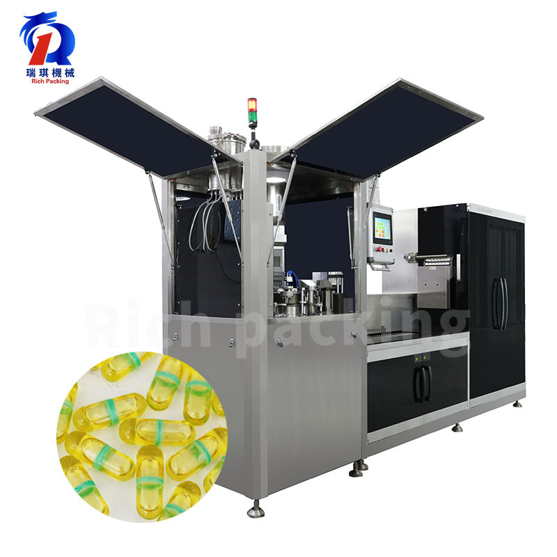 Automatic Capsule Oil Liquid Filling Machine And Sealing Machine Production Line