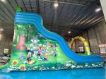 Commercial Outdoor Inflatable Dry Slide Castle Disney Micky Mouse Cartoon Party