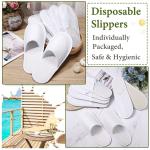 Disposable Slippers, Closed Toe SPA Slippers Non-Slip Slippers Comfortable