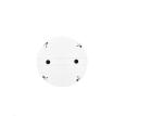 5 Inch 3W 1.5W White Surface Mount Ceiling Speakers For Public Address