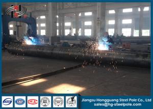 Wholesale 10-220KV Suspension / Strain Electric Utility Poles / Power Transmission Poles from china suppliers