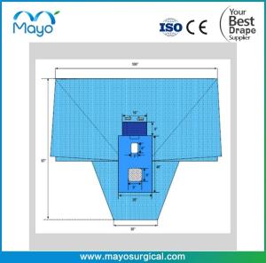 Wholesale Medical Supplier Surgical Cystoscopy Drape With Attached Leggings from china suppliers