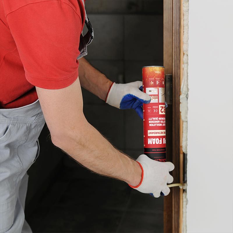 Mildew Proof Heat Resistant Expanding Foam Long Lasting For Home Decoration