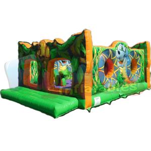 Wholesale Animals Playground Jungle Commercial Bouncy Castles Durable 0.55mm PVC Tarpaulin Material from china suppliers