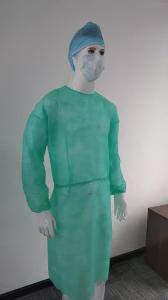 Wholesale S&amp;J Factory wholesale Cheap Price Sterile Medical Disposable SMS Waterproof Surgical Gown Hospital uniform from china suppliers