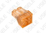 Clear 4 Way Push In Wire Connectors 400V 24A Home Or Industrial Supply