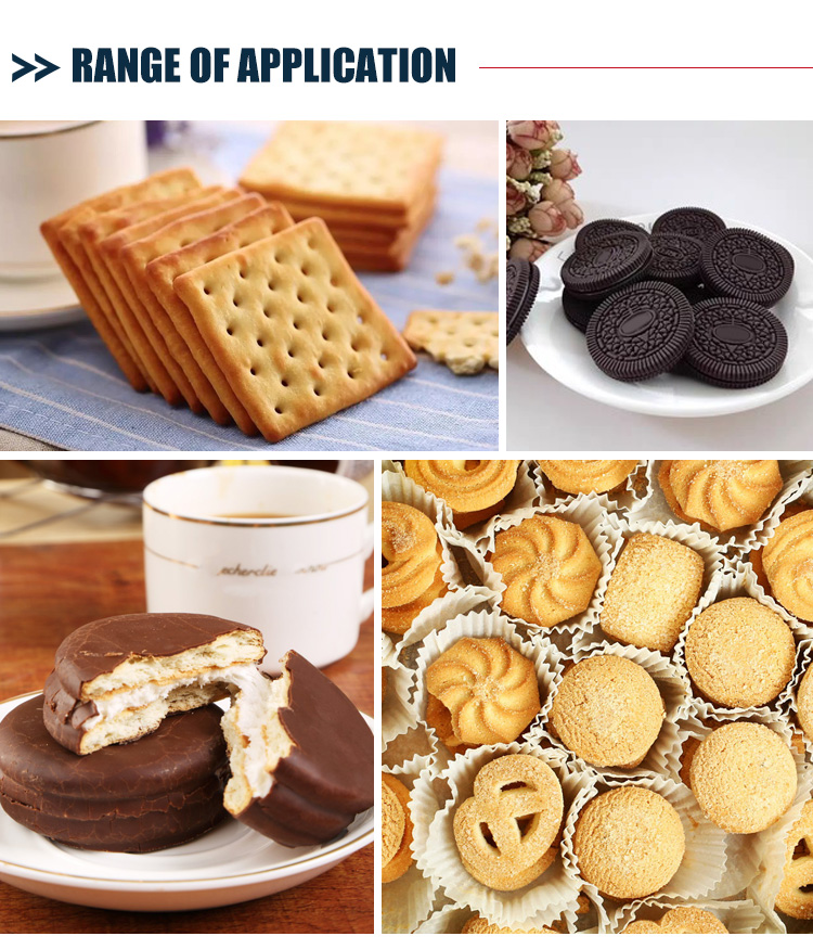 High Speed Biscuit Packing Line Food On Flat Automatic Biscuit Tray Packing Machine