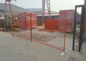 Wholesale Durable Powder Coat Canada Temporary Fence Temporary Privacy Fence 6ft X 9.5ft from china suppliers