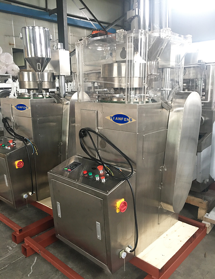 Bi Layer Medicine Pharmaceutical Pill Press 25000pcs/Hour
