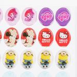 Promotion Cute Hello Kitty Stickers Custom Epoxy Resin Stickers