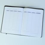 Size 180 * 250mm Daily Weekly Planner 100gsm White Papers For Appointments /