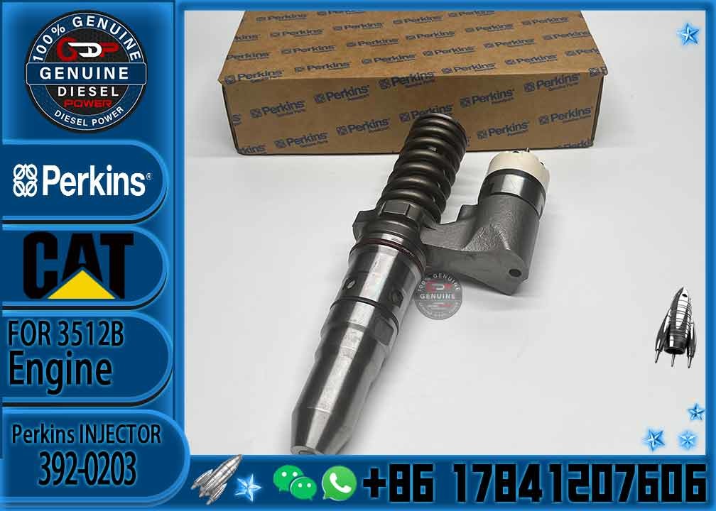 Common rail injector fuel injecto 246-1854 392-0203 250-1311 392-0204 for 3512B Excavator 3512C 3516B 3516C