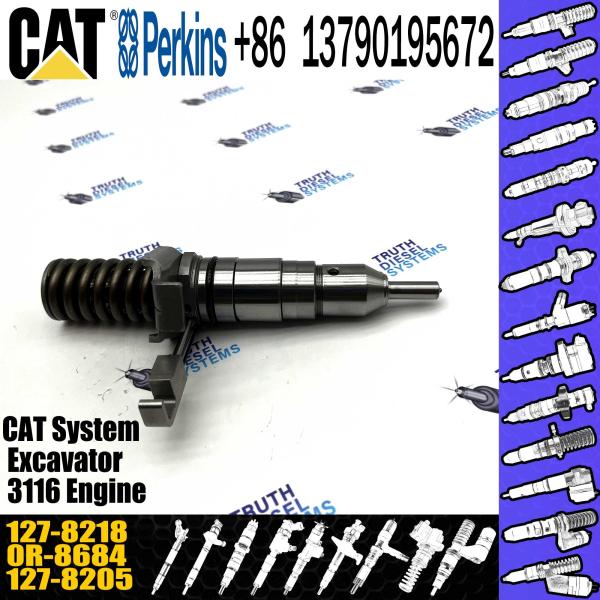 Diesel Fuel Injector 127-8218 1278218 0R-8684 0R8684 for CAT 3116 3126 Engine