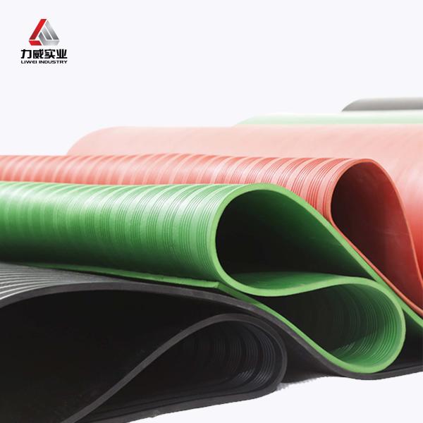 Anti Slip Conductive Silicone Rubber Sheet Roll Molded NBR EPDM Waterproof