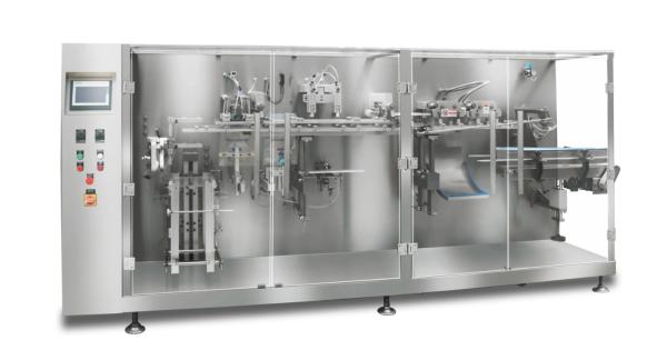 60 Bags/Min Standing Pouch Packaging Machine For Preassembled Bags Doypack
