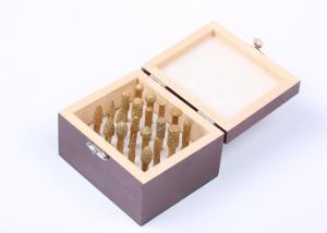 Wholesale Sintered Tip Diamond Burr Set , Stone Carving Diamond Carving Burrs from china suppliers