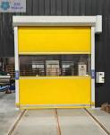 High Speed Clean Room Roller Shutter Door PVC Fast Rolling Door
