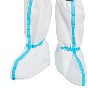 Wholesale Non Slip Surgical Boot Cover SF Microporous Film Disposable Shoe Covers For Health from china suppliers