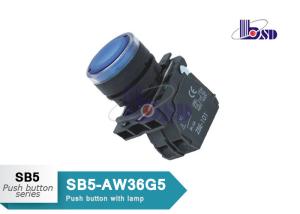 Wholesale Blue Momentary Power Switch / Led Button Switch SB5-AW36G5 from china suppliers
