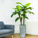 Dieffenbachia Artificial Landscape Plants Anti UV Evergreen Looking Natural Faux