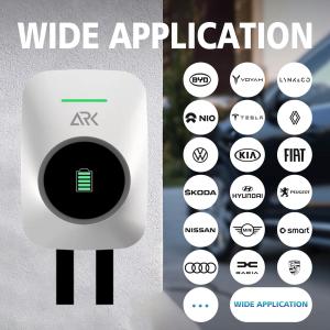 Wholesale 7KW Electric Home Car Charger Wallbox 32A Wifi APP EV Charging Station from china suppliers