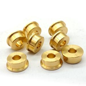 Wholesale Copper Spacer Bushing Gold Brass Bearing Bushing Corrosion Resistance from china suppliers