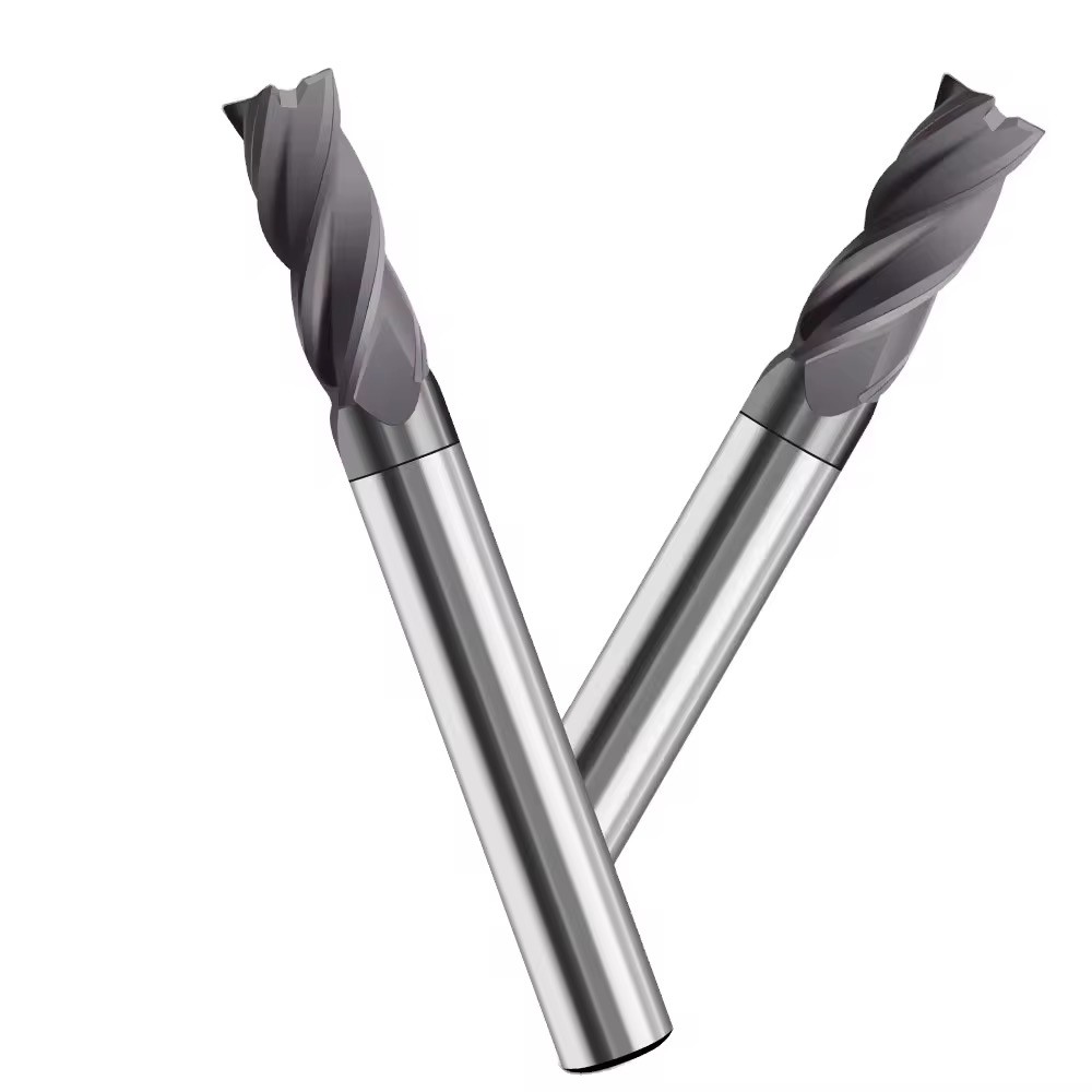 Diamond Coating Milling Cutter End Mill for Graphite Fiber General High Speed Cutting