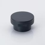 PP Plastic Black Plastic Big Top 28 mM Flip Top Conditioner Shampoo Bottle Cap