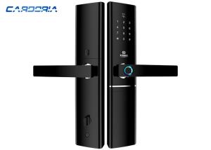 Wholesale Four Color Bluetooth Fingerprint Door Lock Zinc Alloy Material Anti Peep from china suppliers