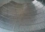 SS304 Flat Flex Conveyor Wire Belt 2.5mm Diameter For Food Delivery