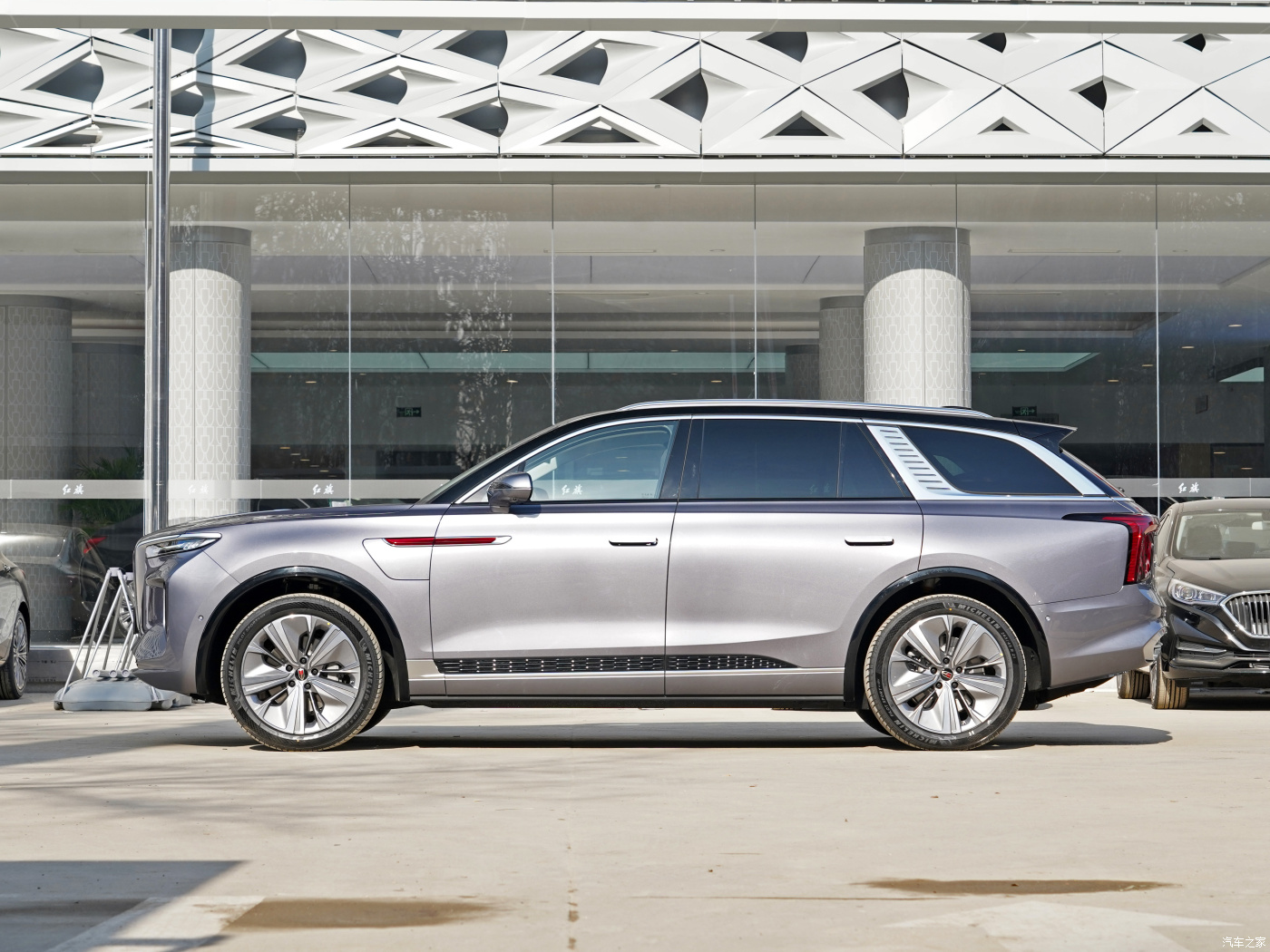 chinese-made Large SUV new electric car high speed electric Hongqi E-HS9 2021 510km Qichang six-seater version used car new car