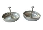 Round / Oval Pig Drinking Bowl 304 Stainless Steel Corrosion Resistance