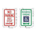 Reflective Speed Limit Signs