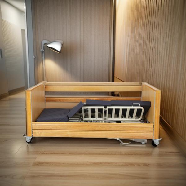 Hospitals Clinics Accredited Home Electric Nursing Beds Solid Beech Slide