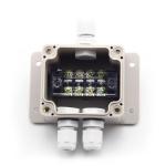 Electrical Enclosure Lighting Cable Junction Box 63*58*45mm with Connectors Wall