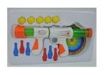 Air Powered EVA Shooting Gun Kids Sports Toys with Dart Targets Soft Foam Balls