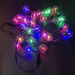 USB LED string light Outdoor NotWaterproof Fairy Lights Garland G40 Bulbs Garden