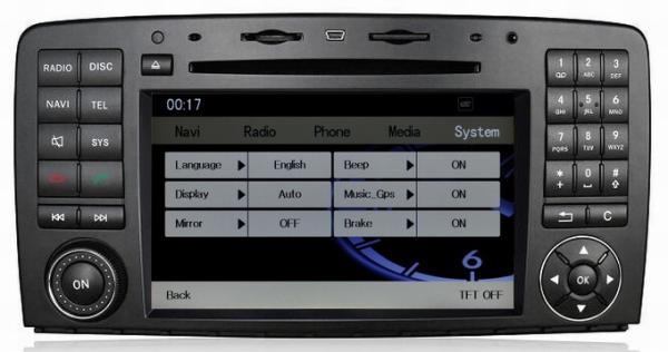 Ouchuangbo Car Radio Multimedia Stereo DVD System for Mercedes Benz GL X164 /ML