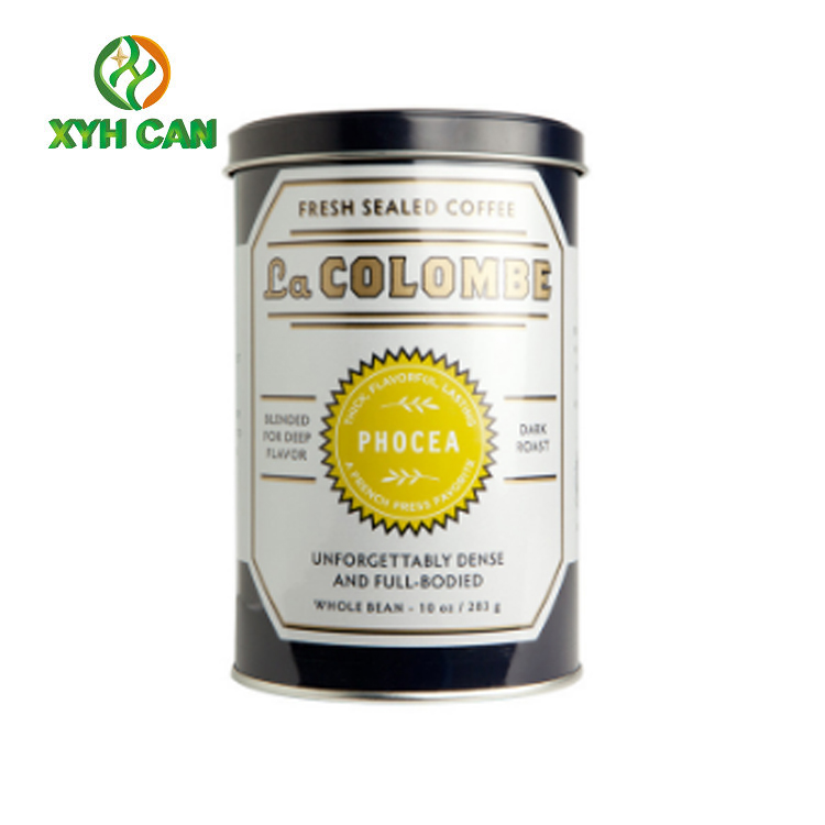 Coffee Tin Can Packaging Nutrition Bean Empty Food Cans FDA Certification
