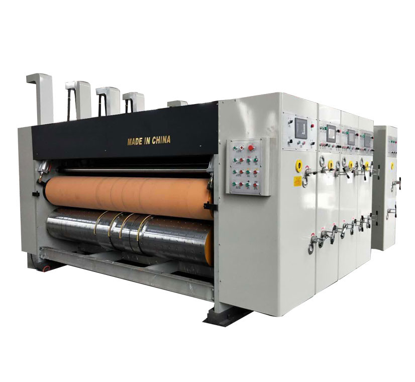 Plc Control Automatic Corrugated Pizza Carton Box Printing Machine