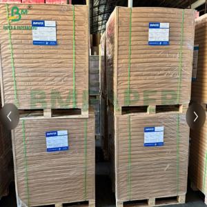 Wholesale 50gram 60gram Greaseproof PE Coated Brown Kraft Paper For Food Bag 70cm width from china suppliers