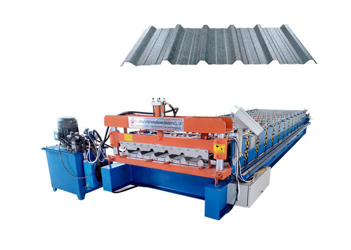 Hot Selling Waterproof Building Material Metal Roof Sheet Metal Roll Forming Machines