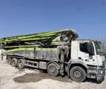 2021 Used Concrete Pump Truck 63 Meters Mercedes Chassis for Construction